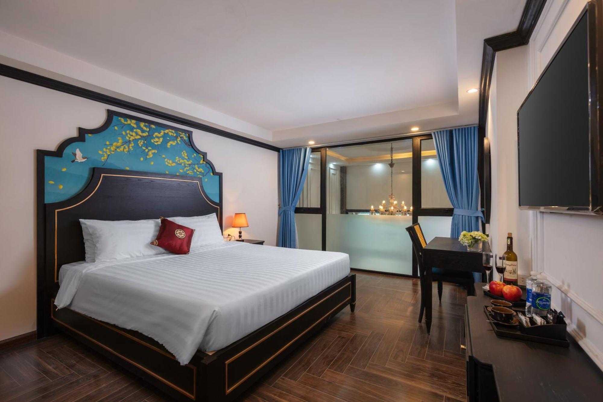 Queen Light Hotel Hanoi Bagian luar foto