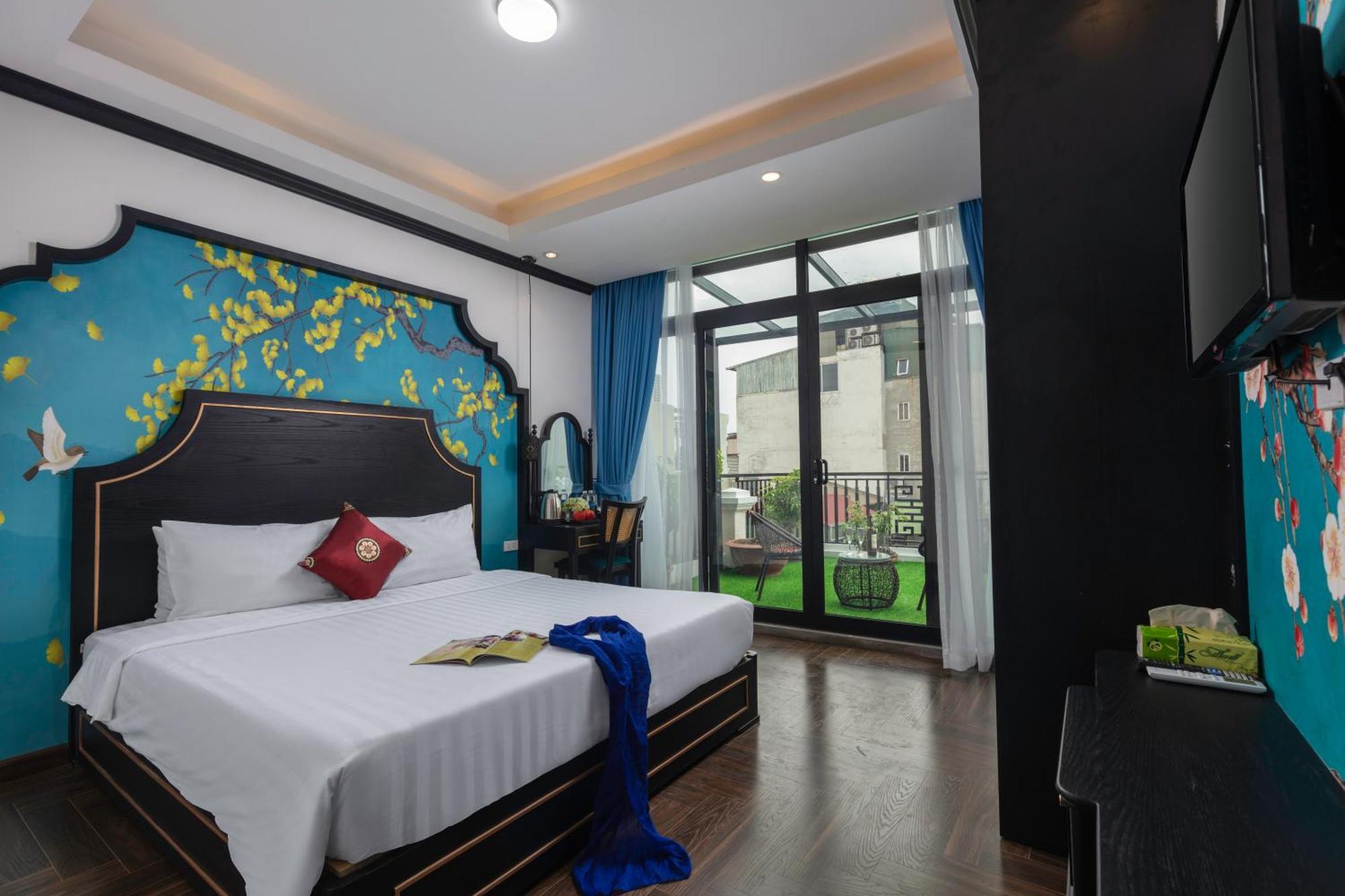 Queen Light Hotel Hanoi Bagian luar foto